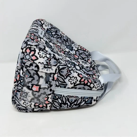 Vera Bradley Lighten Up Insulated Canvas Lunch Bag Tote Lisbon Medallion - Picture 11 of 16